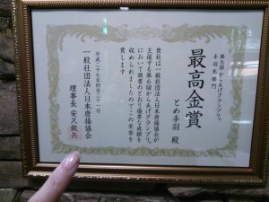 から揚げグランプリ最高金賞